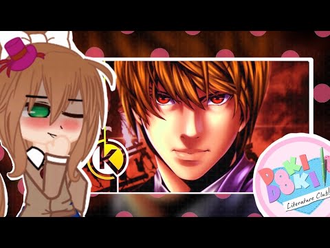 DDLC React: Kira (Death Note) - Libertação | @OkabeOficial  gacha life