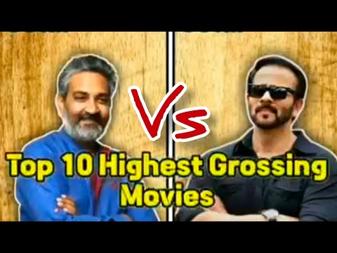 Top Grossing movies l SS Rajamouli vs Rohit Shetty l Bollywood vs South movies