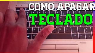 COMO APAGAR el TECLADO de mi LAPTOP ✅