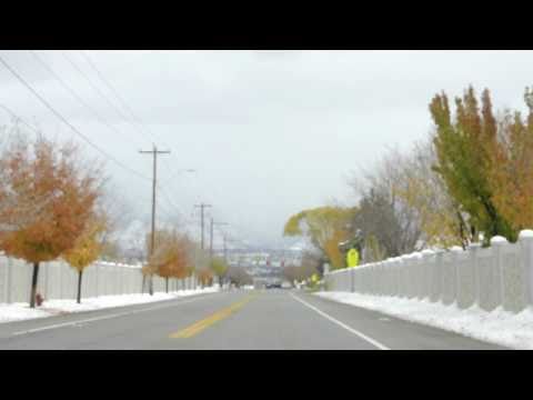 Salt Lake City's First Day of Real Snow!