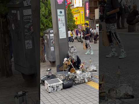 日本新宿裝扮奇特的街頭藝人Strangely dressed street performers in Shinjuku, Japan#日本#新宿#旅遊#街頭藝人