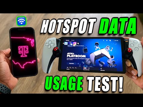 Playstation Portal Hotspot Data Test | How Much Does It Use?