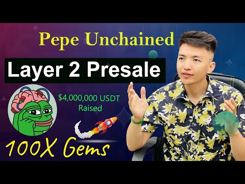 Pepe Unchained Presale Big Update | $Pepu Token Raised $4 Million | Pepe Unchained Layer 2 Presale