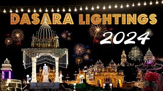 Dasara Lightings 2024 | Dasara Illumination | Mysore Dasara | Mysore City Lightings | MYSURU TOURISM