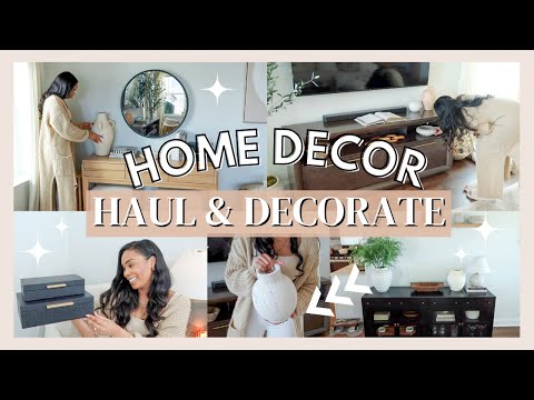 HUGE HOMEGOODS HAUL | DECORATE MY HOME WITH ME // LoveLexyNicole