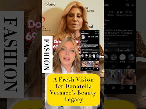 #donatella #versace #fashioninfluencer #fashiontips #plasticsurgery #freshfaces #nofilter #style