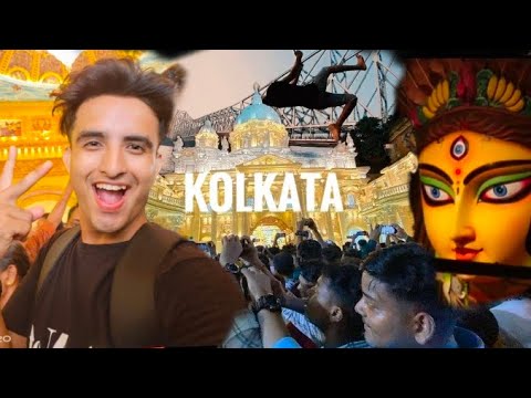 Kolkata City and Durga Puja 2022 | feat. Howrah Bridge