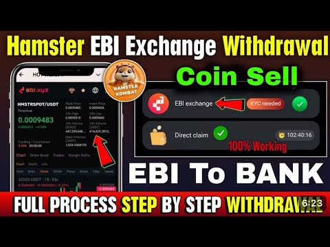 Hamster 🐹 coins in Ebi how to exchangeand withdraw