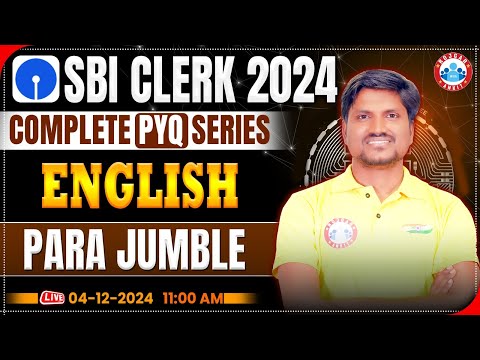 SBI Clerk 2024 | SBI Clerk English Previous Paper 2024 | SBI PYQ Series | English by RK Mehto Sir