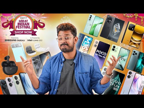 ಮಿಸ್ ಆದ್ರೆ..! ಮತ್ತೆ ಈ ಆಫರ್ ಸಿಗಲ್ಲ!  Amazon Great Indian Festival Sale 🔥Best Offers on Smartphones