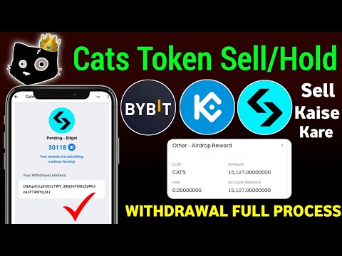 Cats Token Sell Kaise Kare ? How to Sell Cats Token | Cat Token Not Received Bitget, Bybit, KuCoin 😢