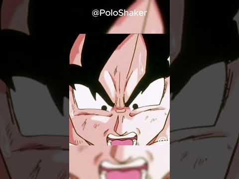 Goku goes super saiyan for the first time #dragonball  #goku #dragonballz #anime #animeedit #shorts