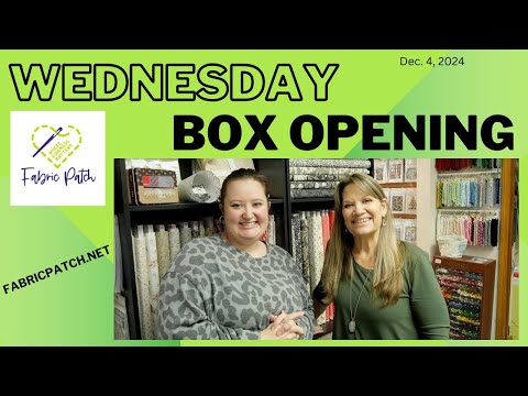 Wednesday Box Opening! New collections and a few stops around the shop!