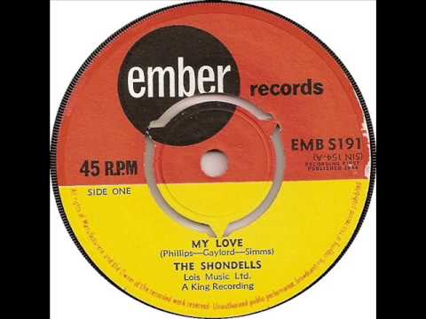 The Shondells: My love