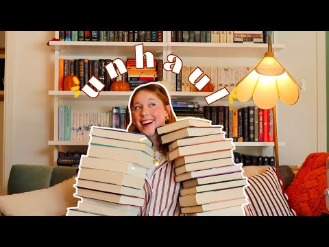 HUGE BOOK UNHAUL ✨📚