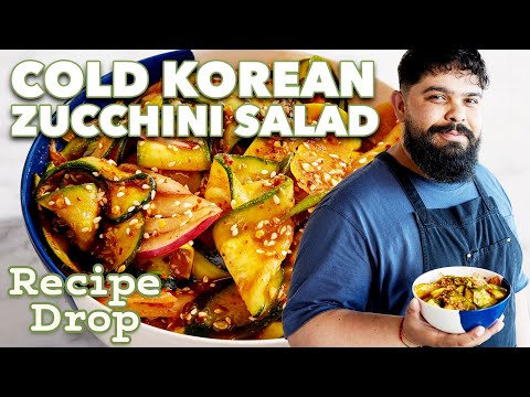 Quick, Korean Zucchini Salad (Hobak Saengchae) | Recipe Drop | Food52