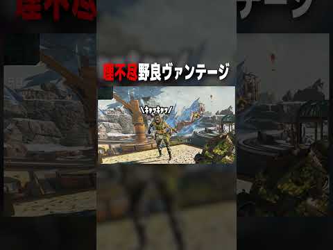 【APEX】理不尽野良ヴァンテージ【#shorts 】