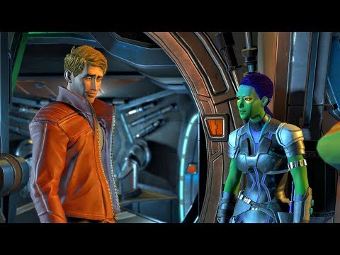 Peter Quill Confesses His Feelings to Gamora (Guardians of the Galaxy | Telltale Games)