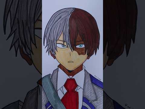 Shoto from my hero academia p-1 & 2 #shoto #anime #shorts