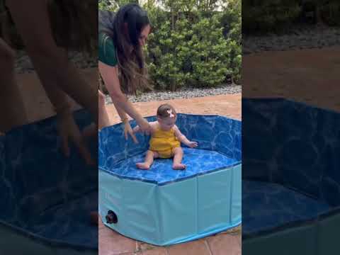 This pop up dog pool is super useful for sensory play! #sensoryplay #clean #need #kids