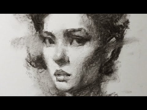 Charcoal Quick Sketch - Sculpting Form