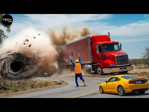 Dangerous Idiots Fastest Truck & Heavy Equipment Fails | Extreme Truck Idiots at Work #33