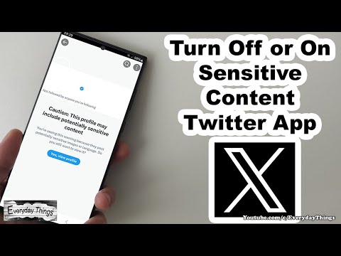 How to Turn Off or On Sensitive Content on Twitter App - Quick and Simple