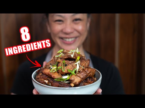 Easy Pork Ribs Adobo with Only 8 Ingredients