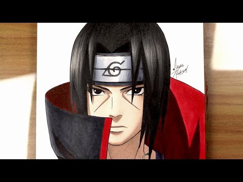 How to Draw UCHIHA ITACHI [Naruto]