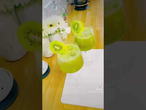 Quick Kiwi Mocktail for Iftar #ramazan2024 #recipe #food