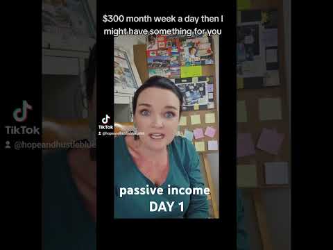 PASSIVE INCOME DAY 1 ... #passiveincome  #digitalrealestate #sidehustle #sahmsidehustleideas