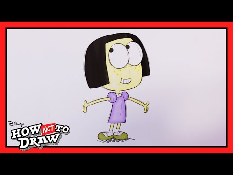 Big City Greens Cartoon Comes to Life 🖊️ | Tilly | How Not To Draw | @disneychannel