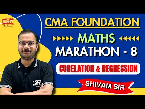 CMA FOUNDATION MATHS MARATHON LECTURE - 8 | MBA SHIVAM SIR | GYAN SAGAR CLASSES |