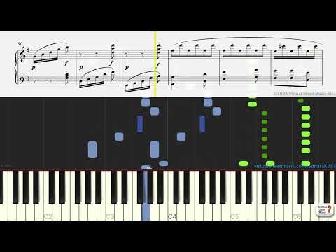 Sonata in G major K 283 for piano solo by Mozart (third movement) - Practice Video