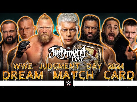 WWE Judgment Day 2024 - Dream Card [v3]