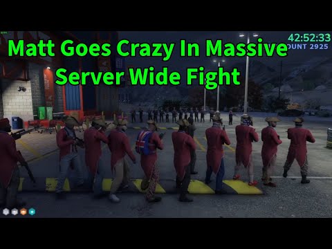 Matt Fights For Kyle Pred in Server Wide Fight | NoPixel 4.0 GTA RP