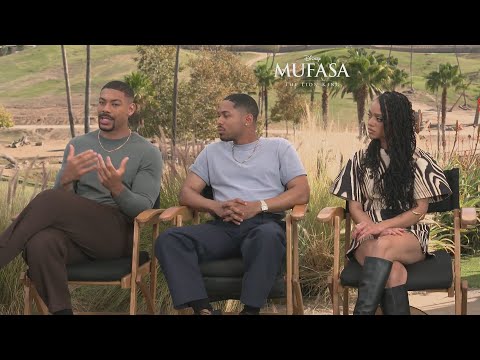 Stars of 'Mufasa: The Lion King' discuss their new film