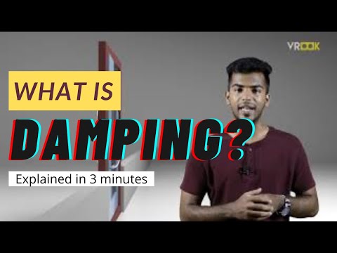 What is damping? | Theory of damped oscillations with door closer example