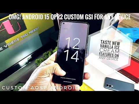 android 15 gsi rom for any device with dsu loader