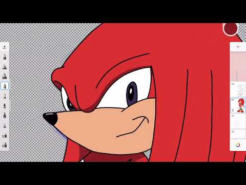 Knuckles The Echidna in 120 seconds