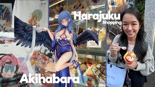 TOKYO VLOG 🇯🇵⏐Episode 4⏐exploring Harajuku Takeshita street & figure shopping in Akihabara Japan