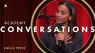 'Emilia Perez’ with Karla Sofía Gascón, Selena Gomez, Zoe Saldaña & More  | Academy Conversations