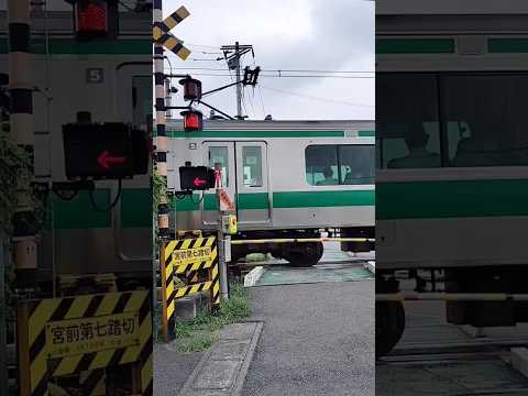 ＪＲ川越線　西大宮駅付近踏切