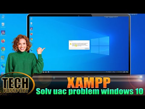 XAMPP UAC ERROR FIX! ⚠️ XAMPP Fix UAC Error in Windows 10 | How to install Xampp & Solve UAC problem