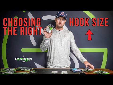 CHOOSING the CORRECT SIZE HOOK with LUNKERSTV! ( BASS FISHING TIPS )