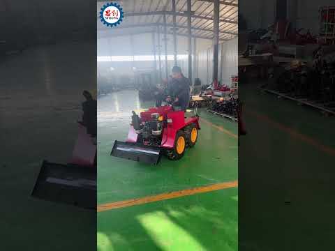 Wholesale of Cute Tractor With Factory Price #minicultivator #minirotavator #excavator #cultivator