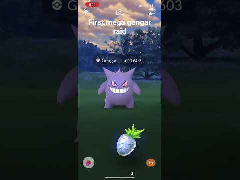 #pokemon #ash #pokemongo #gengar Pokémon gengar raid!