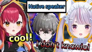 【engsub】Reactions of vspo members after hearing native English.【#Nekotatsuna/#vspoclip/#vspo】