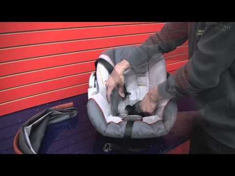 Baby Trend Ez Flex Loc - Cleaning Car Seat  Part 1