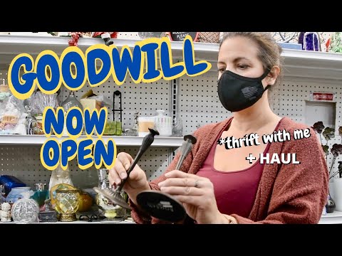 Goodwill THRIFT WITH ME + home decor haul | June 2020